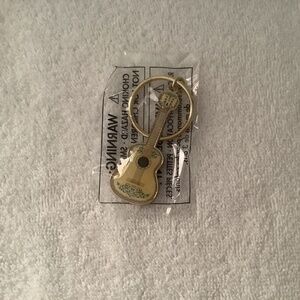 Disney Pixar Coco Enameled Guitar Keychain NIP